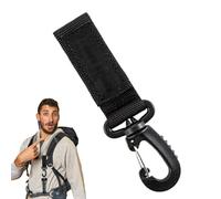 Correa - Gancho Carabiner - Carabiner Teclado al Aire Libre, cinturón - Clip de Hebilla | Portátil Multiusos -Camp -Gurthgel, Nylon -Equipment Keeper -Gancho para Camping Mochila -An