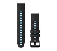 Correa Garmin QuickFit para relojes inteligentes, 22 mm, silicona, Negro/Azul