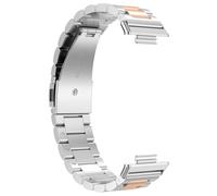 Correa Huawei Watch Fit 2 Acero Inoxidable Bicolor plateado / rosado