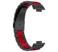 Correa Huawei Watch Fit 2 Acero Inoxidable Bicolor rojo / negro