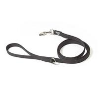 Correa IDC Color & Gray con asa y anillo en D, 20 mm x 1,8 m, Negro-Gris