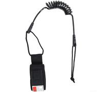 Correa impermeable de TPU para tabla de surf de 5 mm de grosor con cordón elástico para tabla de remo de esquí acuático y control de tabla de surf (A)