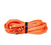 Correa impermeable para perros - Durable a prueba de olores - Correa de entrenamiento (naranja, M)