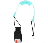 Correa impermeable para tabla de remo de poliuretano termoplástico de 5 mm, cuerda de seguridad elástica para tabla de surf, kayak, canoa, balsa, actividades deportivas acuáticas (D)