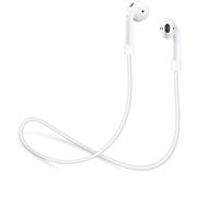 Correa innoGadgets para Apple AirPods | Accesorio inteligente: nunca pierdas tu AirPod | Cable conector para AirPods | Blanco - 22 pulgadas