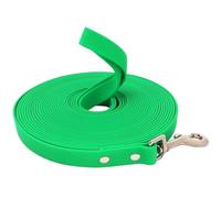 Correa Larga for Perros, Correas for Mascotas de 3 a 15 m, Correa de Entrenamiento for Caminar, Cuerda fácil de Limpiar for Perros pequeños, medianos, Grandes y Grandes.(Green 1,1.5cmX10m)