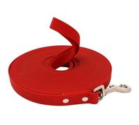 Correa Larga for Perros, Correas for Mascotas de 3 a 15 m, Correa de Entrenamiento for Caminar, Cuerda fácil de Limpiar for Perros pequeños, medianos, Grandes y Grandes.(Red 1,1.5cmX10m)