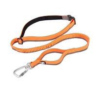 Correa Larga Resistente True Love TLL2271, para Entrenamiento al Aire Libre, Manos Libres, Dos Perros en una Sola Correa, Doble Control de la Cadena, Muy Resistente, asa Acolchada, para Perro