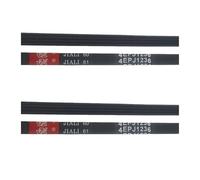 Correa Lavadora 4PJE1236, Compatible Con WHIRPOOL/BAUKNECHT/VESTEL/TEKA/TELEFUNKEN 461975021821(2pcs4PJE1236)