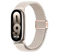 Correa magnética de nailon compatible con Xiaomi Mi Band 9/8, correa ajustable transpirable con cierre magnético deslizante, For MI band 8/9, Ágata