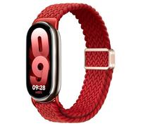 Correa magnética de nailon compatible con Xiaomi Mi Band 9/8, correa ajustable transpirable con cierre magnético deslizante, For MI band 8/9, Ágata