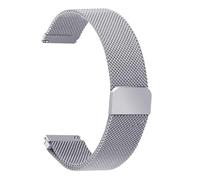 Correa magnética milanesa de 20 mm y 22 mm de acero inoxidable de liberación rápida para DW Longines Casio Tissot Huawei Garmin for Samsung, 20mm-width, Acetato, Sin piedra preciosa
