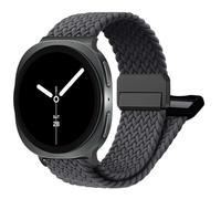 Correa Magnética Trenzadas para Samsung Galaxy Watch 8 40mm 44mm/8 Classic Band 46mm Hombre Mujer,Correas Tejido Nailon Elástico Sport Loop Magnéticas Deportiva Pulsera para Samsung 8/8 Classic Strap