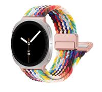 Correa Magnética Trenzadas para Samsung Galaxy Watch 8 40mm 44mm/8 Classic Band 46mm Hombre Mujer,Correas Tejido Nailon Elástico Sport Loop Magnéticas Deportiva Pulsera para Samsung 8/8 Classic Strap