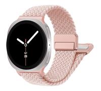 Correa Magnética Trenzadas para Samsung Galaxy Watch 8 40mm 44mm/8 Classic Band 46mm Hombre Mujer,Correas Tejido Nailon Elástico Sport Loop Magnéticas Deportiva Pulsera para Samsung 8/8 Classic Strap