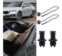 Correa maletero Compatible Con Skoda Para Fabia MK3 NJ 2015-2020 Soporte De Clip De Cuerda Para Portaequipajes Trasero Pivote Con Gancho(2Pcs String)