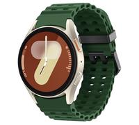Correa marina para Galaxy Watch 7 de 40 mm, 44 mm, para hombres y mujeres, correa deportiva de silicona suave para Samsung Watch 7, 6, 5, 4, 4, 40, 44 mm, 6 Classic de 43 mm, 47 mm, 4 Classic de 42