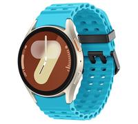 Correa marina para Galaxy Watch 7 de 40 mm, 44 mm, para hombres y mujeres, correa deportiva de silicona suave para Samsung Watch 7, 6, 5, 4, 4, 40, 44 mm, 6 Classic de 43 mm, 47 mm, 4 Classic de 42