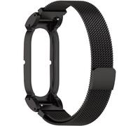 Correa milanesa de acero inoxidable compatible con Google Fitbit Air (Black Mesh)