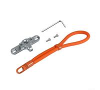 Correa Muñeca Anticaída para Controlador para dji RC Correa Muñeca | para Ajuste personalizado, silicona duradera, gancho , evita caídas del mando, para fácil instalación(Orange)