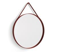 HAY Espejo Strap Mirror Ø70 cm Red