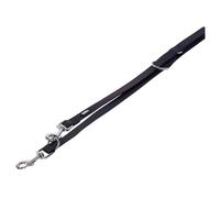 Correa Nobby Cubierta Negra 200Cm X 20Mm Duradera Impermeable Para Perros