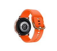 Correa original de silicona deportiva para Samsung Galaxy Watch Active 2 (40 mm y 44 mm, color naranja)
