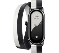 Correa Original para Pulsera Xiaomi Mi Smart Band 8 Double Wrap Strap/ Blanco y Negro