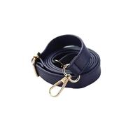 Correa para Bandolera De Cuero De 138Cm De Largo, Asa para Bolso Artesanal, Bolso Cruzado Ajustable, Cinturón De Repuesto con Cierre, Azul, Plata