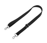 Correa para Bolso 2pc Fashion Black Shoulder Bag Strap Adjustable Replacement Detachable Belt For Women Men Messenger Bags Handle Handbag(Black Buckle-2.5cm)