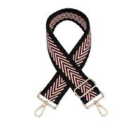 Correa para Bolso de Mano, Correa para Bolso de Mujer, Correa para Bolso de Hombro, Correa Ancha Ajustable con Flecha de Color, Accesorio de Repuesto para Bolso, Correa para el Hombro (Metal plat