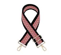 Correa para Bolso de Mano, Correa para Bolso de Mujer, Correa para Bolso de Hombro, Correa Ancha Ajustable con Flecha de Color, Accesorio de Repuesto para Bolso, Correa para el Hombro (Metal plat