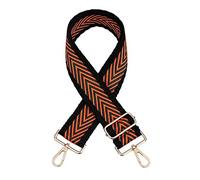 Correa para Bolso de Mano, Correa para Bolso de Mujer, Correa para Bolso de Hombro, Correa Ancha Ajustable con Flecha de Color, Accesorio de Repuesto para Bolso, Correa para el Hombro (Metal plat