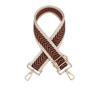 Correa para Bolso de Mano, Correa para Bolso de Mujer, Correa para Bolso de Hombro, Correa Ancha Ajustable con Flecha de Color, Accesorio de Repuesto para Bolso, Correa para el Hombro (Metal plat