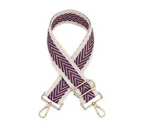 Correa para Bolso de Mano, Correa para Bolso de Mujer, Correa para Bolso de Hombro, Correa Ancha Ajustable con Flecha de Color, Accesorio de Repuesto para Bolso, Correa para el Hombro (Metal plat