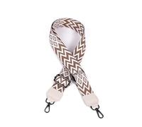 Correa para Bolso Women Handbag Straps Wide 3.8cm Belt Shoulder Crossbody Bag Strap Replacement Adjustable Part Accessory For 130cm(White)