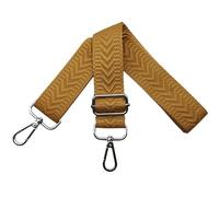 Correa para Bolsos Bandolera Correa de Hombro Ajustable para Mujer con Mosquetón Plateado 3.8cm Anchura, Reemplazo Correa Bolso Crossbody, Amarillo, U15