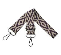 Correa para Bolsos de Mujer Bandolera Correa de Hombro Ajustable con Mosquetón Plateado 3.8cm Anchura, Reemplazo Correa Bolso Crossbody, Morado Oscuro, V6