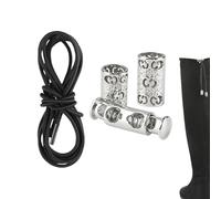 Correa para botas, cinturón antideslizante para botas, 1 par de botas altas ajustables, cinturón elástico para botas y correas, botas cómodas para el muslo, botas de mujer, cinturón fijo para