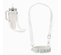 Correa para Botella de Agua, Silicona Ajustable Eslinga para Botella de Agua Bolsa Portabotellas con Correa Accesorios para Stanley para Viajar Senderismo Camping