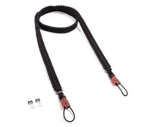 Correa para cámara C-Rope Traveler Silenciosa Negra, 140 cm Paracord