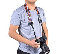 Correa para Cámara con Hebillas de Liberación Rápida para Todas Las Cámaras DSLR, Correa Universal para el Cuello de Algodón PU de 1,5 Pulgadas de Ancho, Correas para los Hombros