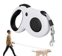 Correa para caminar para mascotas, correa retráctil para perros grandes | Correa retráctil automática para mascotas de 16 pies | Correa de control de botón de longitud ajustable