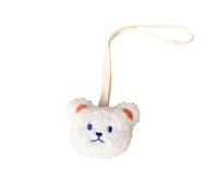Correa para chupete con diseño de oso que se adapta a la mayoría de estilos de chupete, correa para chupete de bebé para niños y niñas de 0 a 3 años