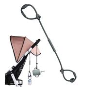 Correa para chupete, correas de juguete para cochecito - Soporte de silicona para cochecito con correa para taza,Correa ajustable para mordedor de chupete, trona, recogedor de comida, soporte con Clip
