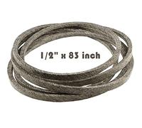 Correa para cortacésped para AYP 137153 161588 532137153 532161588 TH4H830 WE165H42A WE185H42D WE185H46A 8209B89; Husqvarna 532137153 532161588 GT200 YTH150 YTH160 YTH180 1/2"x 83" Fabricado con Ke