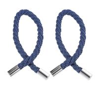 Correa para Cortina de Columna Hebilla Magnética, Poliéster | Perforar, Fácil de Quitar, para Cortinas de Ventana y Blackout en Hogar o Alquiler