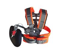 Correa para Desbrozadora | Arnés de Mochila para Cortacésped,Ajustable Acolchado para Desmalezadora con Cinturón De Soporte para Mantenimiento De Jardines
