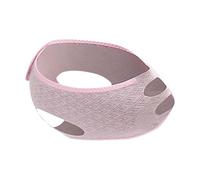 Correa para dormir - Reductor de doble , elevación facial | Reusable V Line Band And Face Lift Tape For Women - Comfortable, Breathable, Size Fits All - Pink Accessories