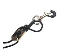 Correa para el cuello de saxofón de cuero suave para soprano, alto, tenor, saxo barítono, clarinete bajo, oboe; piel sintética ajustable con gancho de metal para práctica y (rojo)